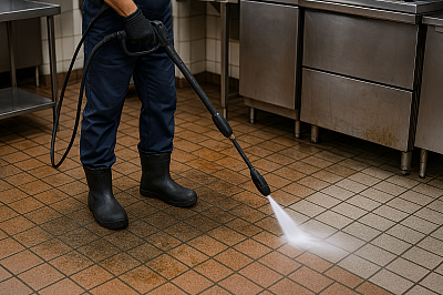 주방바닥기름때제거